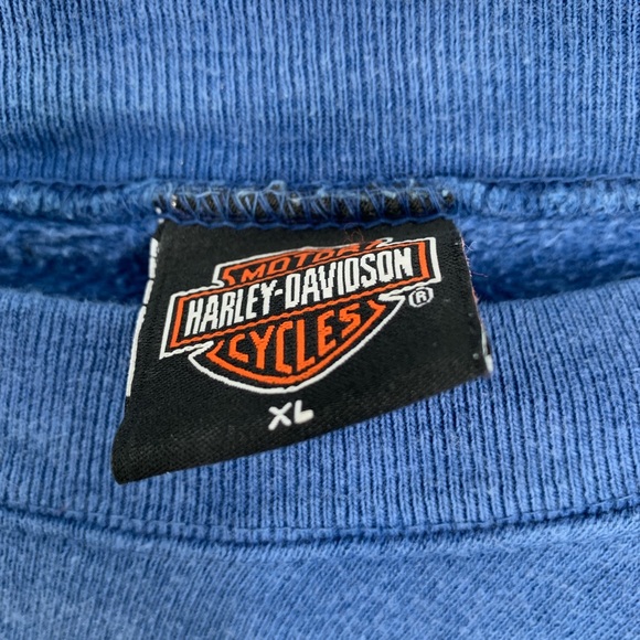 Harley Davidson Flaming Gorge Men’s Sweatshirt - Picture 10 of 13